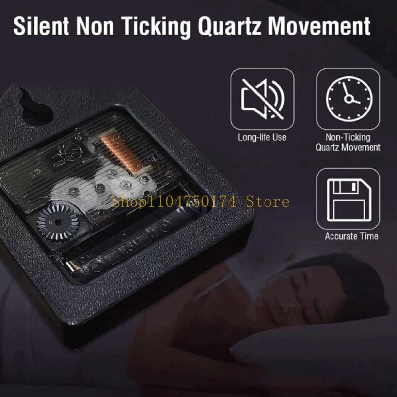 Decorative Wall Clock,Silents Battery Operated Wall Clock Silents None Ticking Wall Clocks Sweeps Movement Easy to Read top sale China Mainland