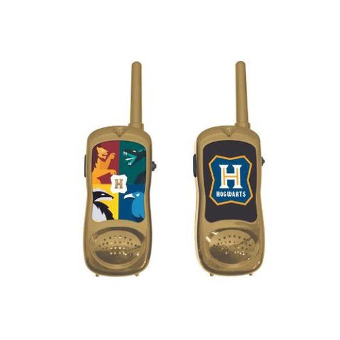 Kit Harry Potter avec talkie-walkie portée 120m, cahier, stylo et baguette magique