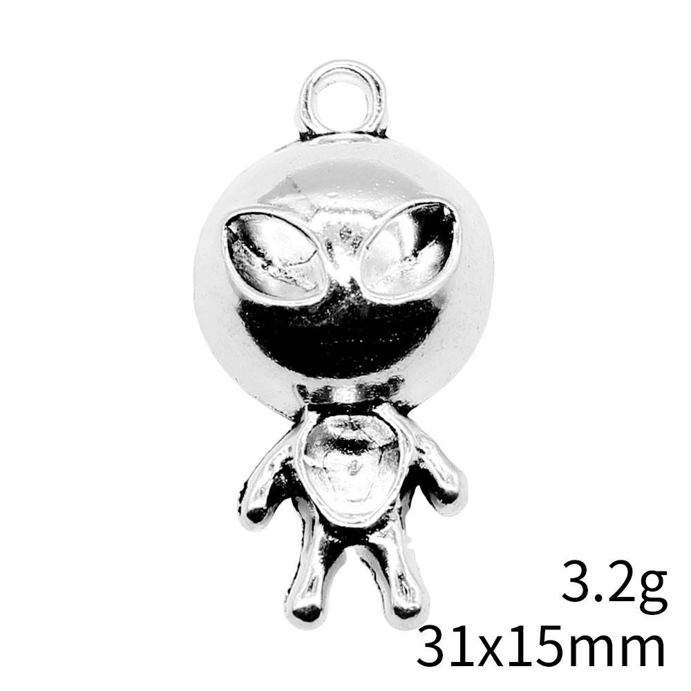 Gifts For Women Charms For Keychains Rainbow Galaxy Robot Charms Pendant Audience Car Pendant
