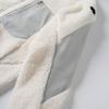 Men's Small Imitation Lambswool Fleece Stand Collar Cardigan Jacket