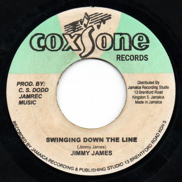 7inch Record JIMMY JAMES - Swinging Down The Line NONE 2013 Jamaica Reggae, Ska & Dub Used