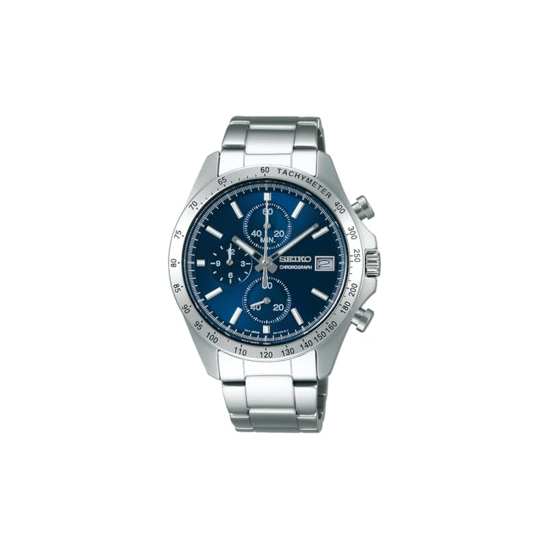 Seiko Selection Quartz Chronograph (Vertical Three-Eye) SBTR023 Men's Silver Watch