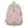 Spring letter printing student schoolbag Korean version of junior high school student drawstring large-capacity backpack