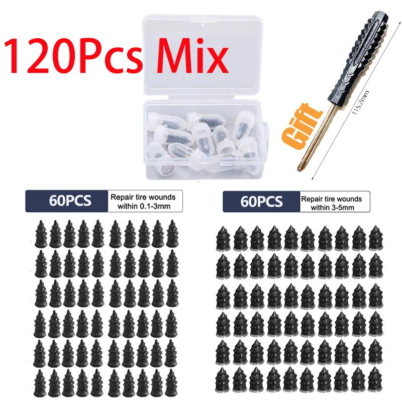 

Car Rubber Nail Motorcycle Vacuum Tire Repair Disassembly Free Lossless Self Tire Repair Tire Film Cold Repair Tire Nai