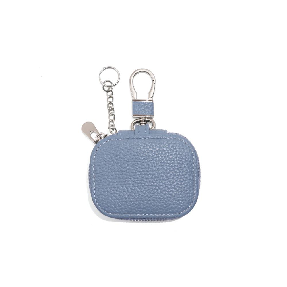 Gifts Waist Hanging Key Wallets PU Leather Portable Earbud Carrying Case Key Bag Universal