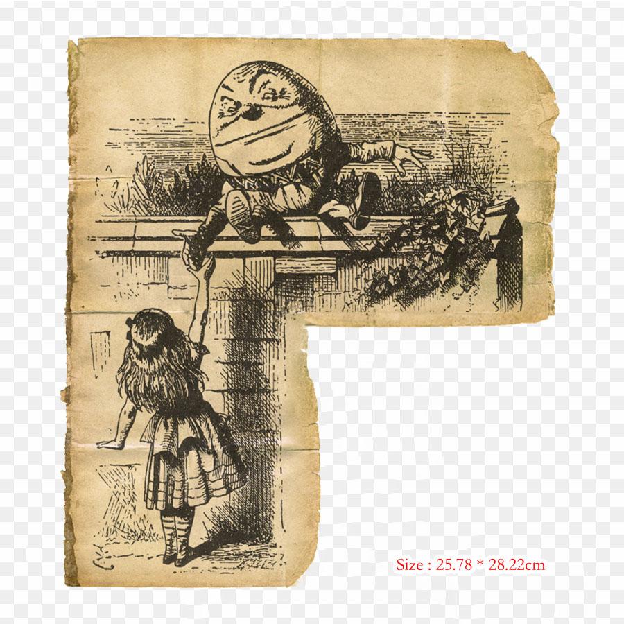 

Приключения Алисы в стране чудес Aliciae Per Speculum Утюг на теплопередаче Печать Виниловые нашивки Наклейка для одежды Аппликации «сделай сам» Моющиеся нашивки