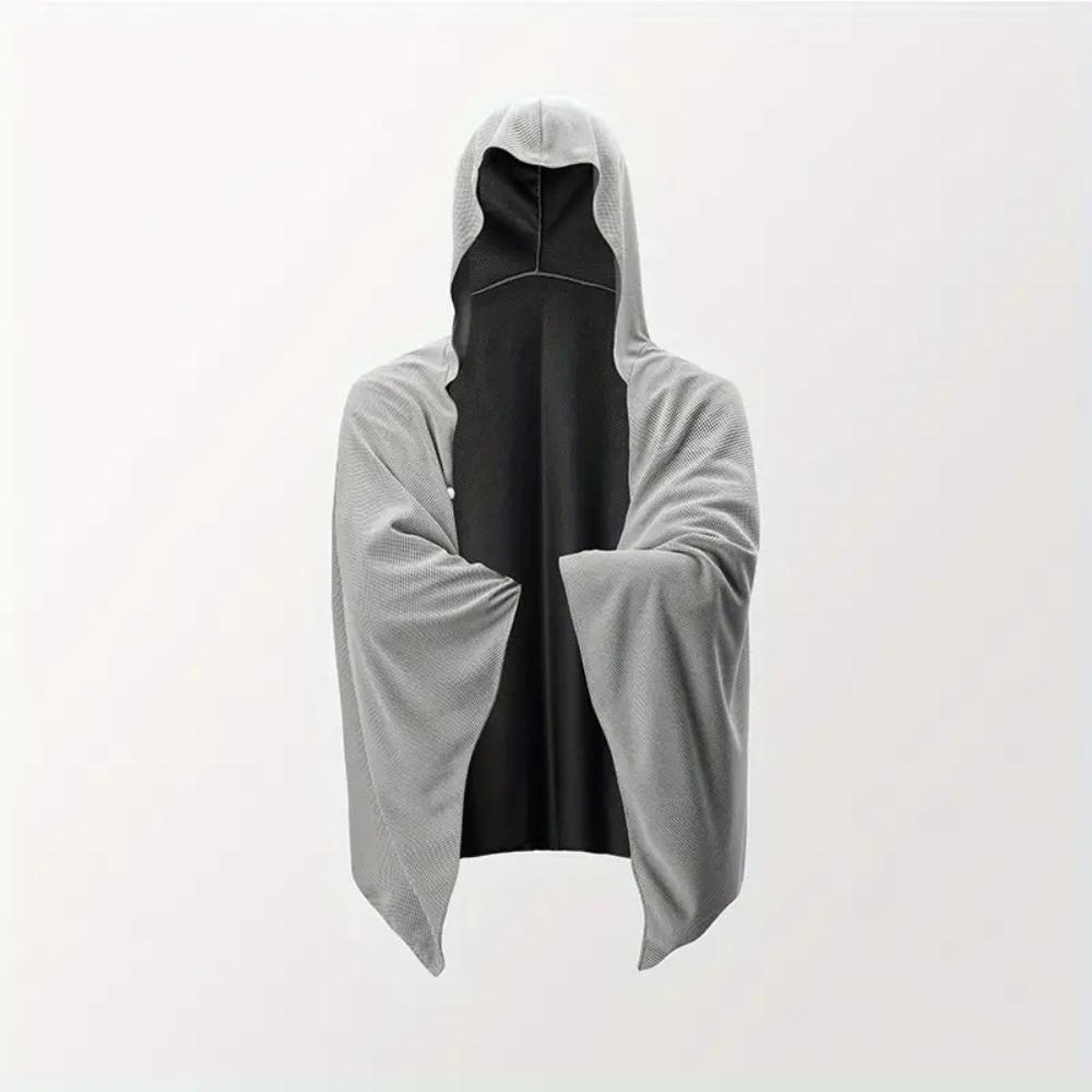 Quick-Drying Quick-Drying Poncho Sun Protection Sunshade Shawl Hooded Cooling Hoodie Towel  Women