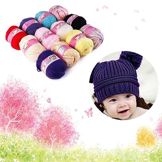 

Фантастический Ребенок Дети Теплый Свитер Мягкая Пряжа Вязание Skein