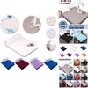 Waterproof Top Smooth Mattress Protector Dustproof Mites Bacteria Fitted Sheet
