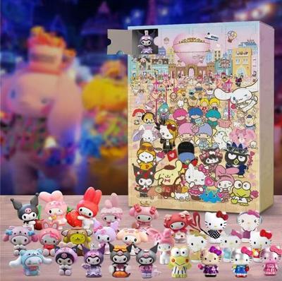 Sanrio Katze Weihnachten Countdown Überraschungsbox - 24 festliche Überraschungen