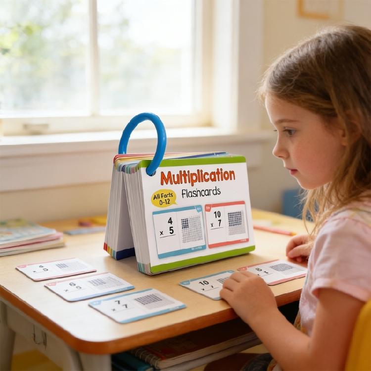 85Pcs Engaging Multiplication Learning Card Erasable Multiplication Flashcards Portable Math Learning Aid For Preschool