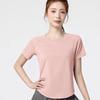 Short-Sleeved Fitness Clothes Breathable Fabric Quick-Drying Clothes  Sports Activities