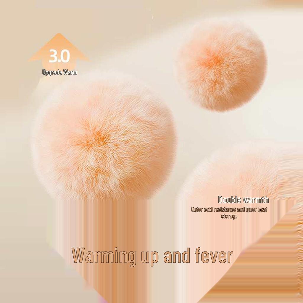 Women's Coral Fleece Calf Socks: Thick, Velvet, Non-Shedding, Warm Sleep Socks for Autumn & Winter.