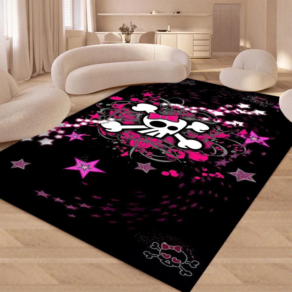 Neon Light Painting Carpet Rug for Home Living Room Bedroom Sofa Doormat Decor,kids Game Area Rug Floor Mat Gift