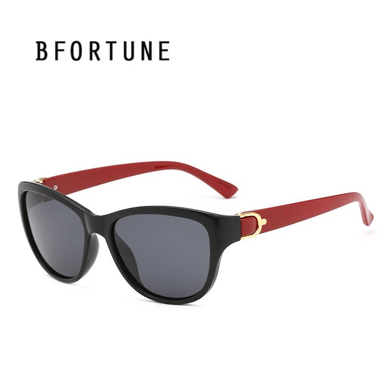 Occhiali da sole rotondi BFORTUNE da donna Designer di marca Occhiali da sole ovali in metallo con lenti polarizzate Protezione UV400