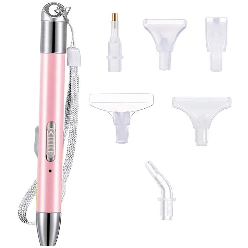 5D-Diamant-Malwerkzeug, leuchtender Punktbohrstift, wiederaufladbarer USB-Beleuchtungsstift, LED-Diamant-Malstift, Diamant-Kunstzubehör