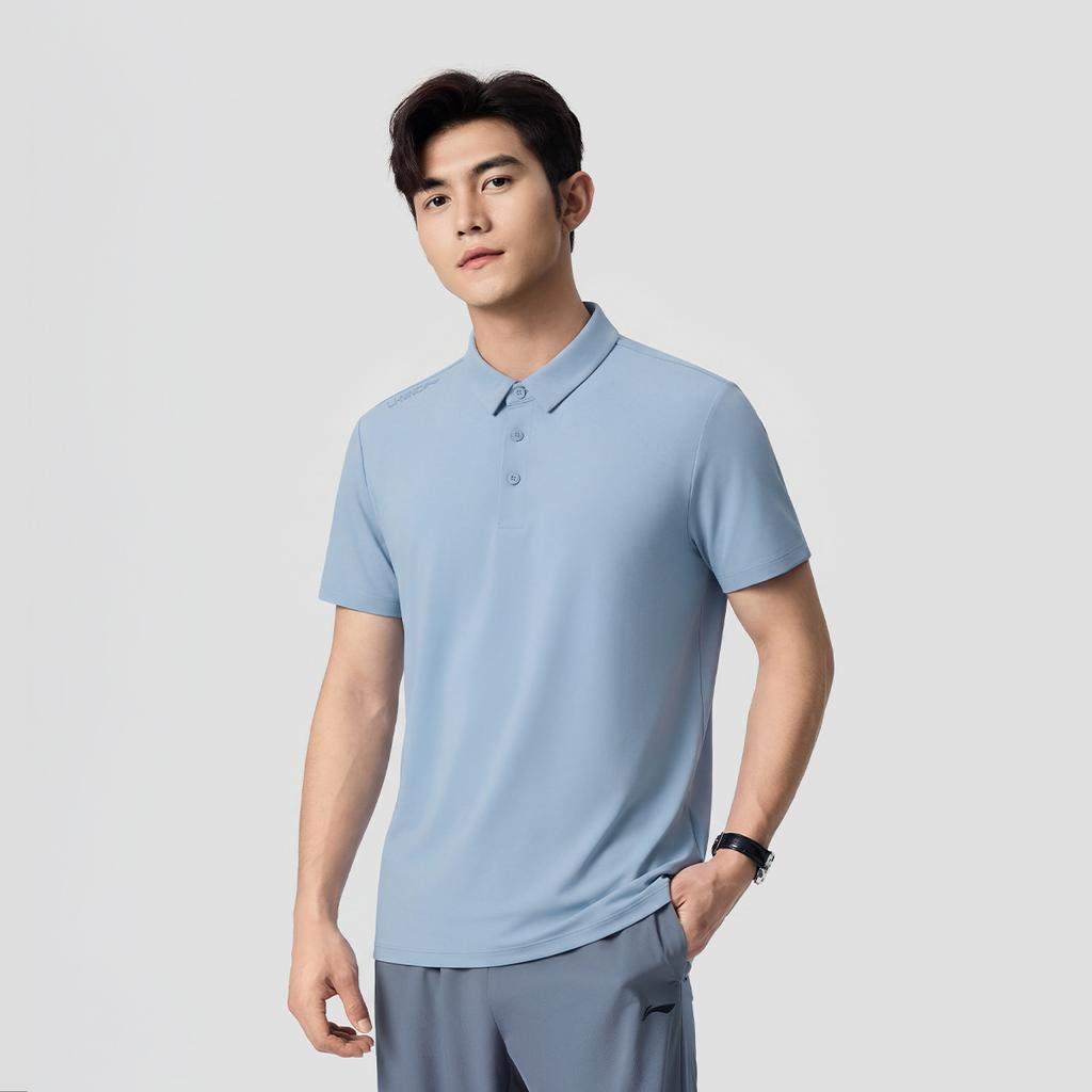 Li Ning Fitness Series Short Sleeved Polo Shirt Men's APLW349-2