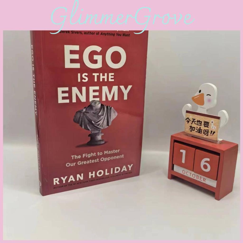 Wesentlicher englischer Leitfaden Ego ist der Feind von Ryan Holiday zum Meistern der Selbstkontrolle