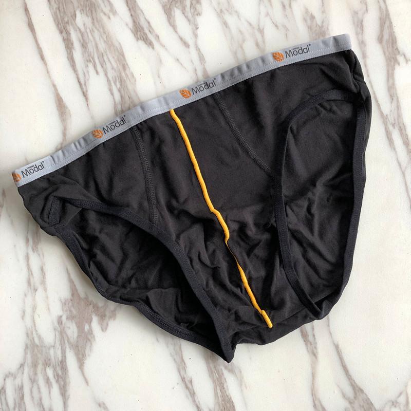 PROEA Bao Luyi Men's Modal Fiber Stretch Underwear, Triangle Briefs 5137 [Two-Pack]