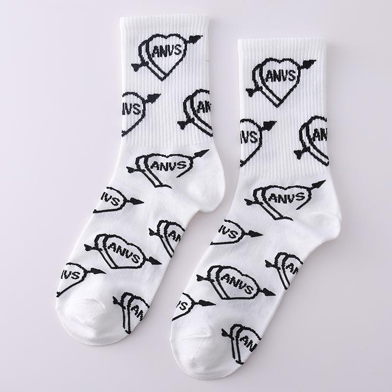 New Men's Socks Funny Men's  Crew Harajuku Hip Hop Thick Cotton Socks Women Novelty Cartoon Sock Combed Cotton Socks