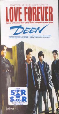 CD DEEN YURI YAMAMOTO TAKESHI HAYAMA  Love Forevershounen JBDJ1009 BGram Records 1995 Japan Japanese PopRock Used