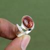 Roter Schlangenhaut-Jaspis Ring 925 Sterling Silber Ring Wunderbarer Schmuck Edelsteinring Handgefertigter Silberschmuck Für Geschenke Erhältlich in Ringgröße