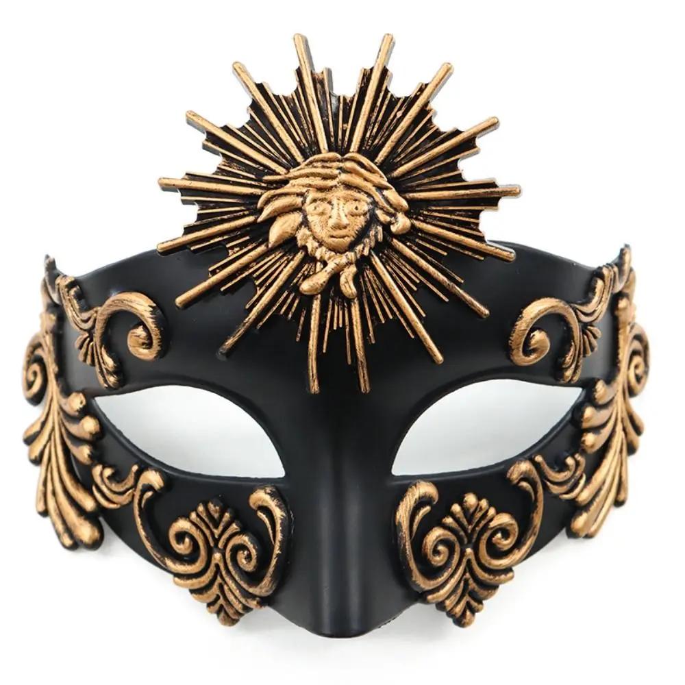 Carnival Costume Props Photo Prop Ancient Greece God Halloween  Masks Party Cosplay Props Half Face Mask Prom Party Supplies