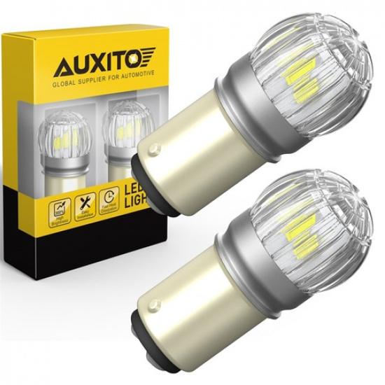 AUXITO LED 1157 Автомобильная Грузовик Задний Стоп-сигнал Стоп Пара Ламп Белый Яркий