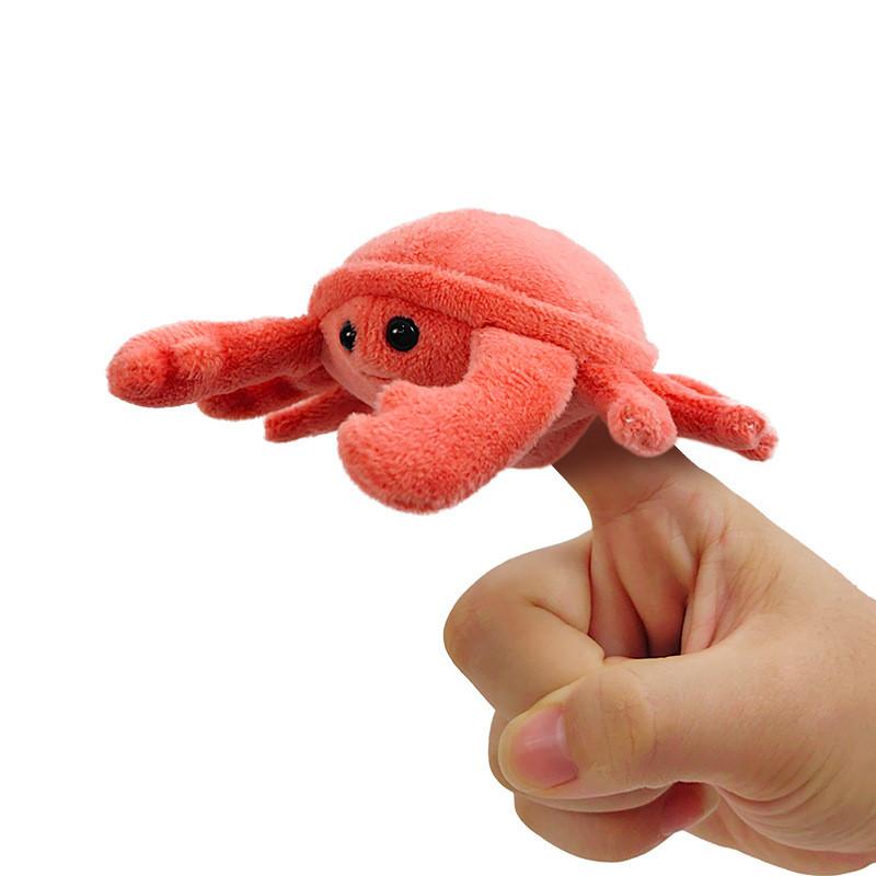 Shell Ocean House Animal Hand Puppet Plush Toy For Kids Learning Play And