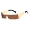 Occhiali da Sole Trendy Personalizzati Pezzo Unico Montatura Piccola Occhiali Punk Hip-hopGirl Occhiali Y2k 9094