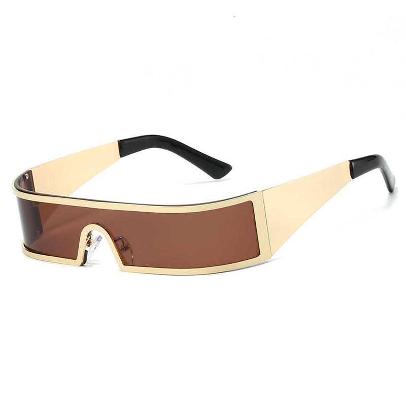 

Современные солнцезащитные очки Персонализированные Однотонные Маленькая оправа подходят для всех случаев Панк Очки Хип-хоп Девочка Y2k Солнцезащитные очки 9094