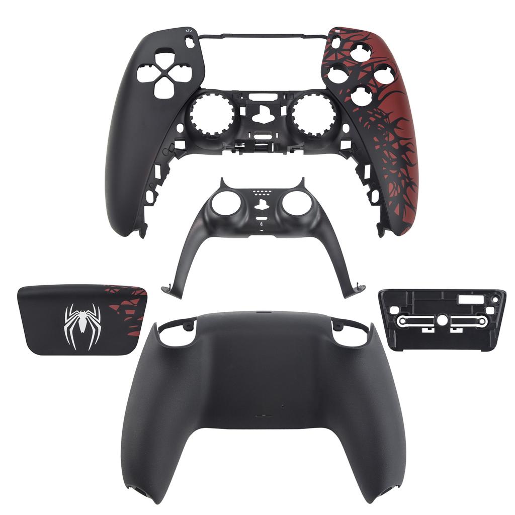 For PS5 Controller Shell Cover Limited Edition for Spider Game Controller Protection Replacement Accessories Touchpad Cover