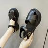 Fashion Ladies Shoes Sandals for Women Outdoor Summer 2024 Roman Style Footwear Platform H Comfortable and Elegant Chic Shoe Vintage F