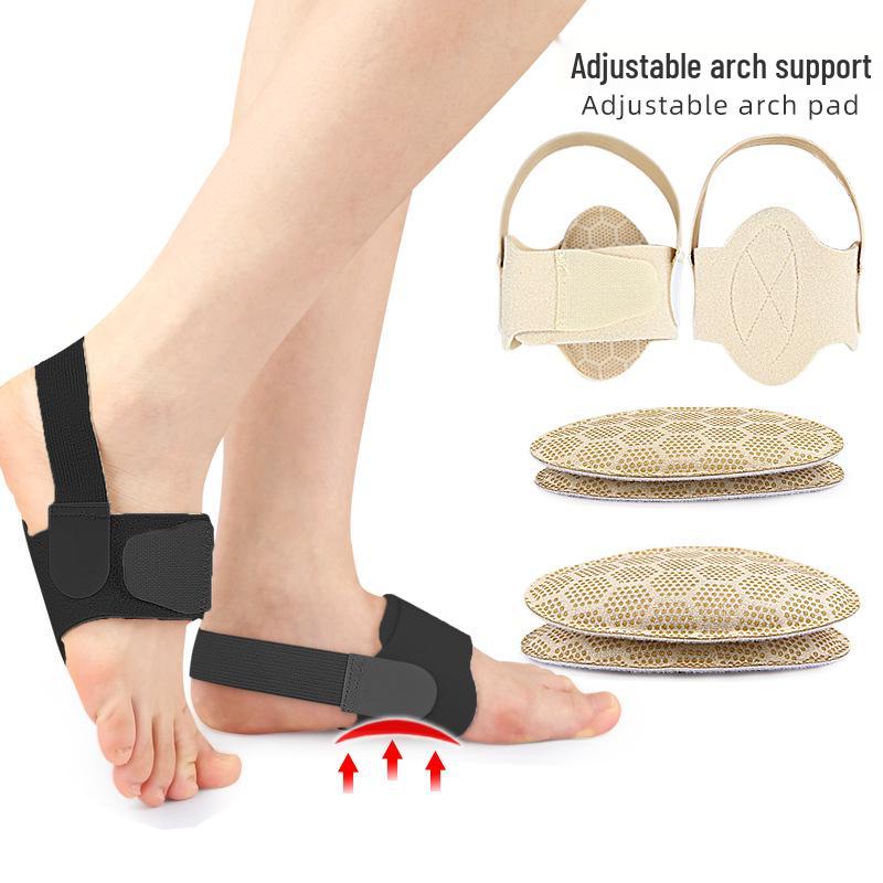 Adjustable Orthopedic Foot Arch Support Pads for Plantar Fasciitis