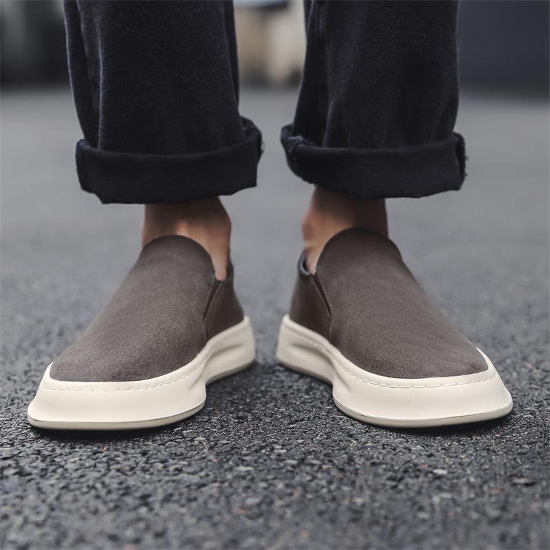 Men's Shoes 2024 New Spring and Autumn Breathable Sports Shoes Men's Versatile Men's Flat Shoes Casual Trendy Shoes 90084-J