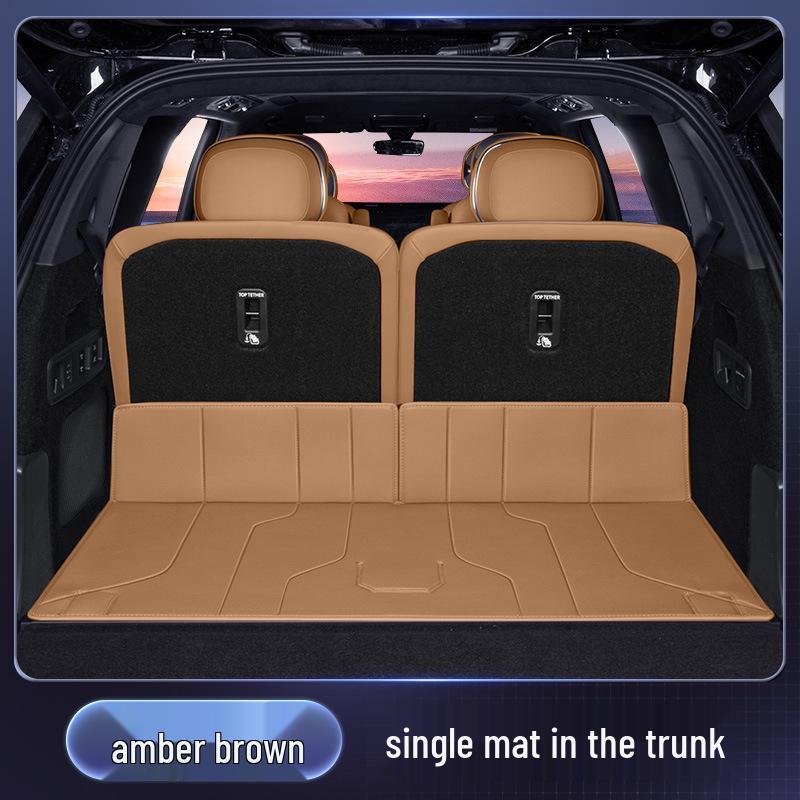 Zeekr 9X Trunk Mat Full Coverage 2025: Tail Box Interior Modification Accessory