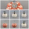 2Pcs 460ML Halloween Pumpkin Liquid Soap Dispenser Shampoo Body Hand Wash Shower Gel Facial Cleanser Container Bathroom Refillable Empty Press