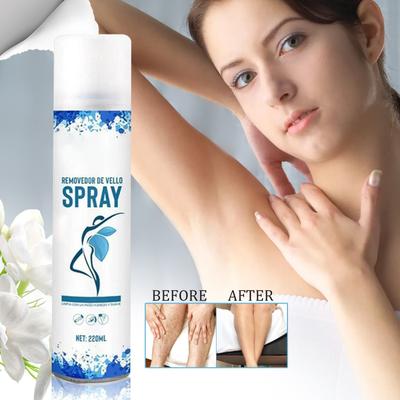 Spray Depilatório, Spray Depilatório Depilação Suave Adequado para Homens e Mulheres, 220ML