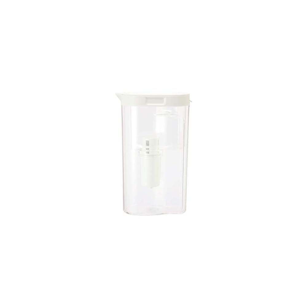 MUJI Acrylic Water Filter Pitcher, Water Filter Capacity Approx. 11L, 18590674, Transparent