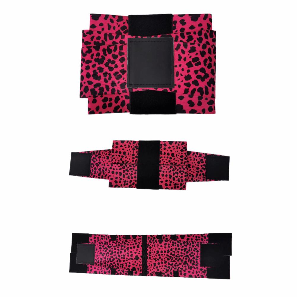 Leopard Print Postpartum Body Shaper Compressed Tummy Control Waist Trainer Thin Belly Contracting Women Girdle Belt Postpartum