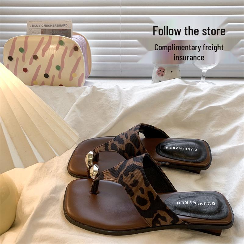 2025 Retro Women's Platform Toe-Loop Sandals – Trendy Summer Flip-Flops