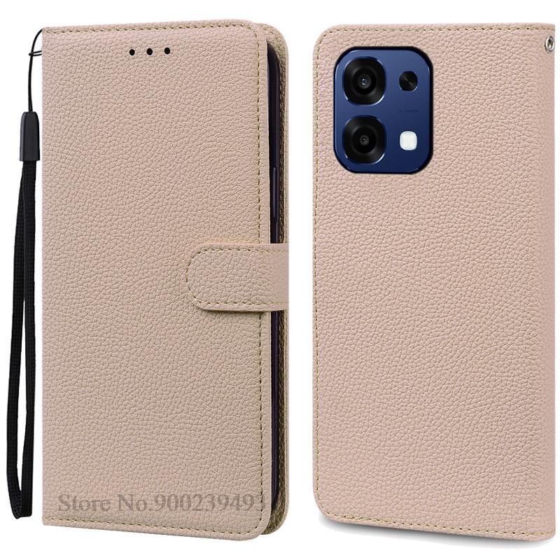 

Для чехла OPPO A6 Pro Чехол для телефона OPPO A6 Pro 5G 4G Кошелек Кожаный чехол-книжка Для чехла OPPO A6 Pro Чехол-книжка Coque Fundas Etui OPPO A6 Pro 5G 4G бежевый