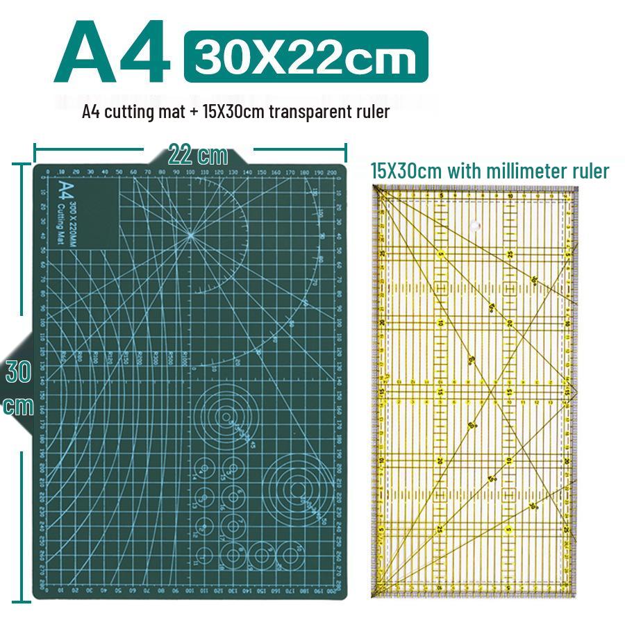 Acrylic Patchwork Ruler Set: Inch-Centimeter Tailor, Cutting, Drawing, and DIY Engraving Tools.