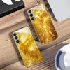 The golden red phoenix For Samsung Galaxy S20 FE S21 S22 S23 Plus S24 Ultra 25Ultra S21+ S9+ S22Plus Golden glass phone case