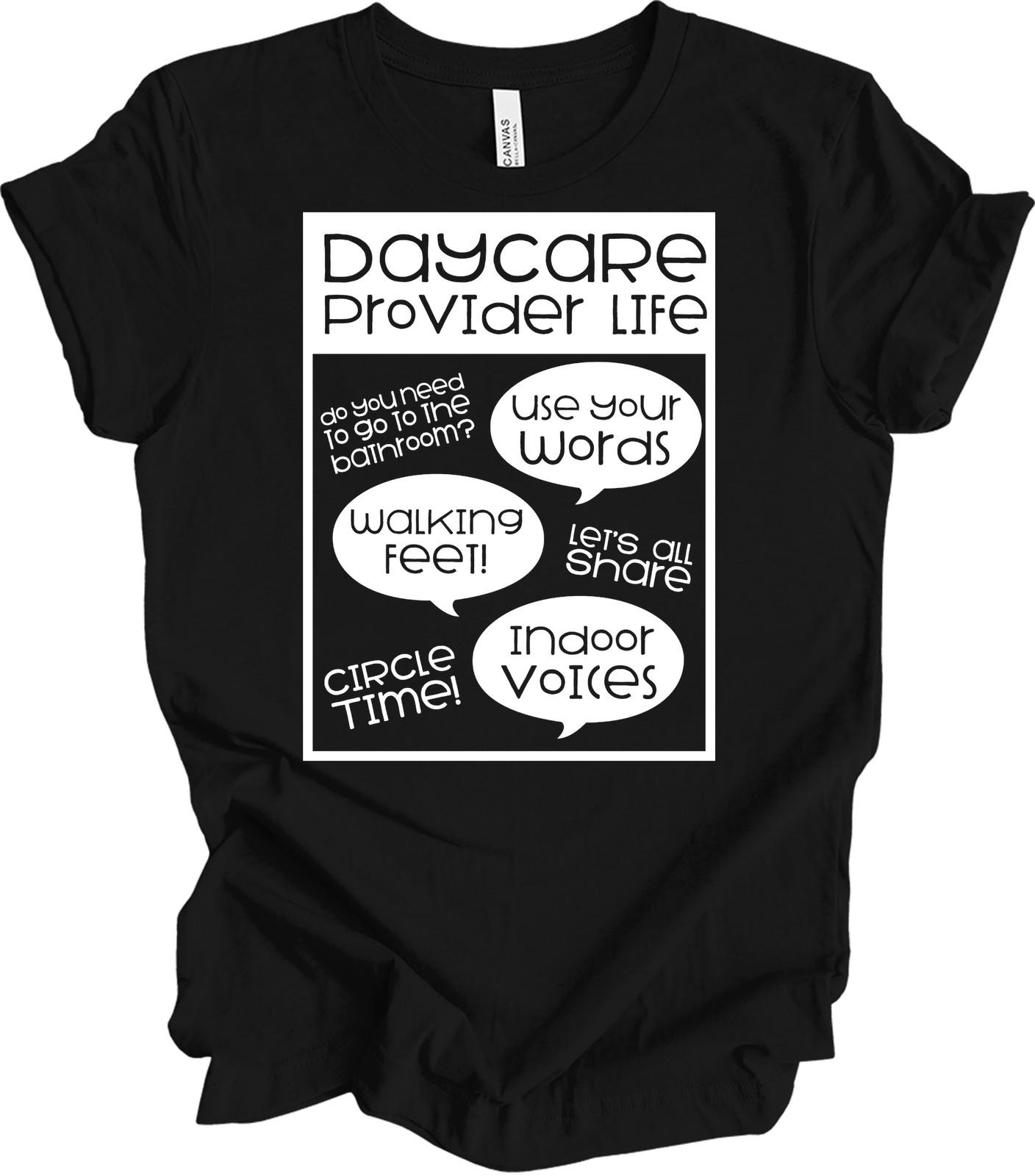 Daycare Teacher Shirt for Men Funny Daycare Provider Gift Childcare Teacher Dad M
