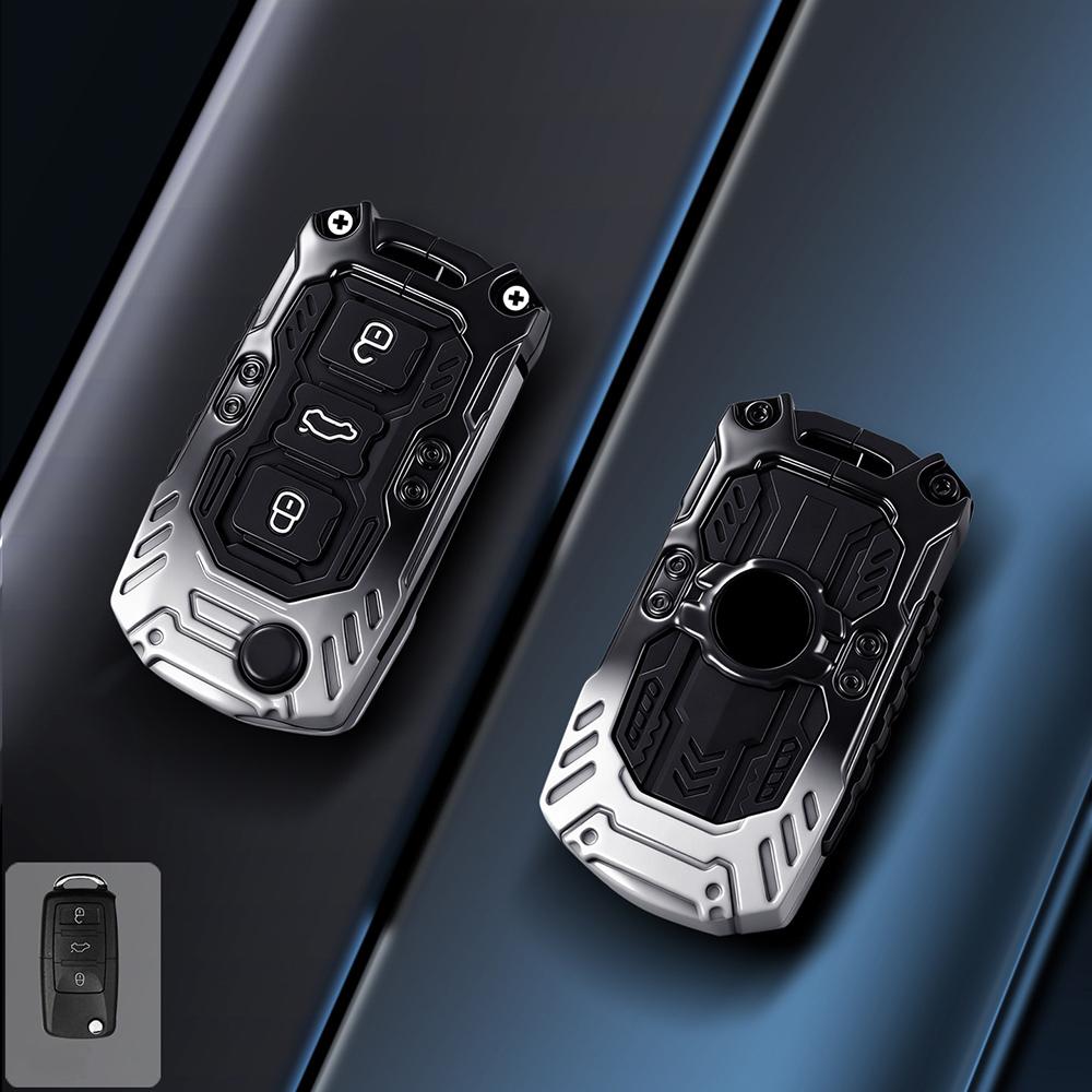 

Zinc Alloy Car Remote Key Case Cover Protect Shell For Vw Golf 7 Mk7 Tiguan Mk2 For Ateca Leon Fr Ibiza Skoda Octavia Kodiaq