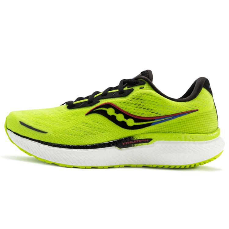 

Saucony Triumph Victory 19 Low top Running Shoes Men s Fluorescent Green Black S20678-25 45