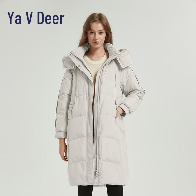 

Женская длинная зимняя парка Yalu с капюшоном YYXFF86687 M