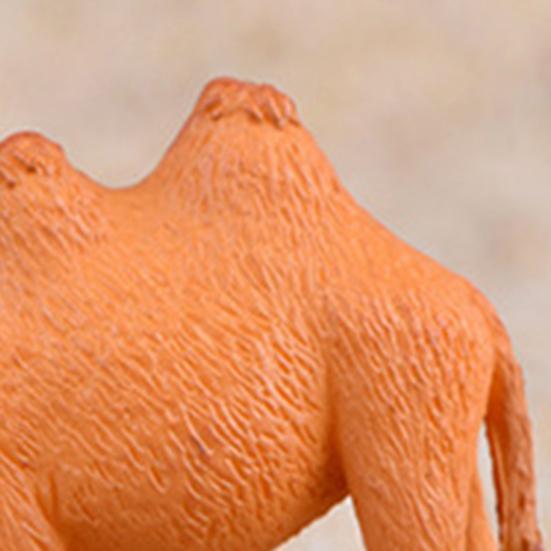 Animal Figurine Eco-friendly for Kids Brown Car Dashboard Decoration Camel Statue Chic Round Corners Lightweight