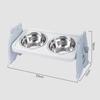 With Stand Dog Bowl 3 Angles Tilted Adjustable Pet Feeding Bowl  Pet Feeding Accessories